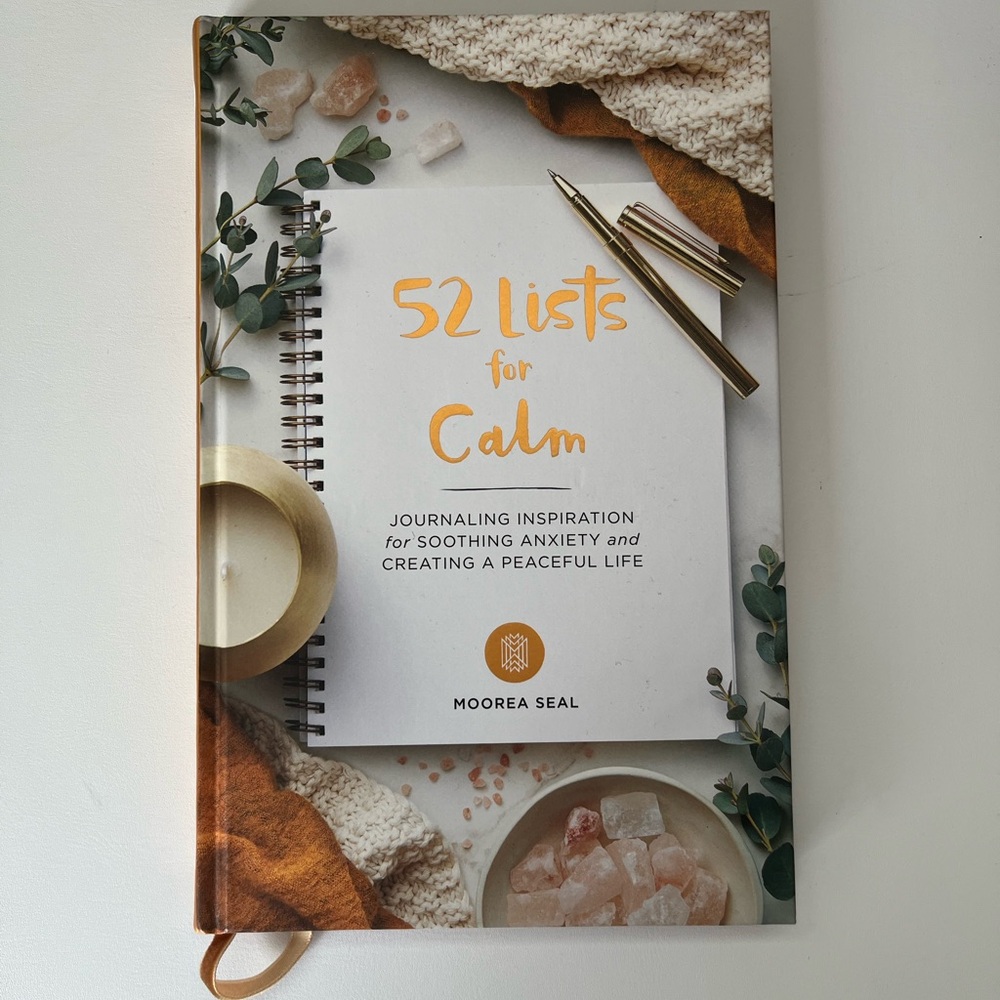 52 Lists for Calm Journal - New
